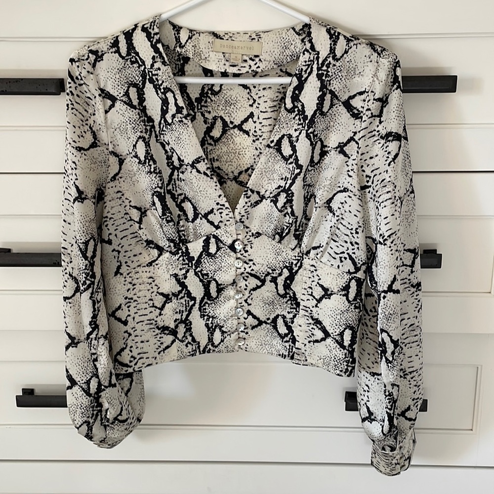 Dance & Marvel blouse